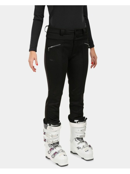 Kilpi Pantaloni de schi Softshell pentru femei Kilpi MAURA-W Negru