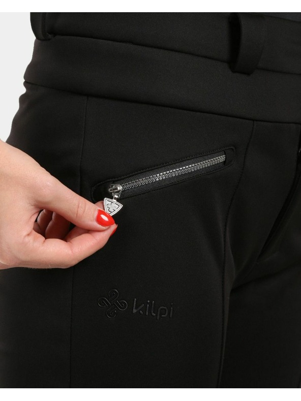 Kilpi Pantaloni de schi Softshell pentru femei Kilpi MAURA-W Negru