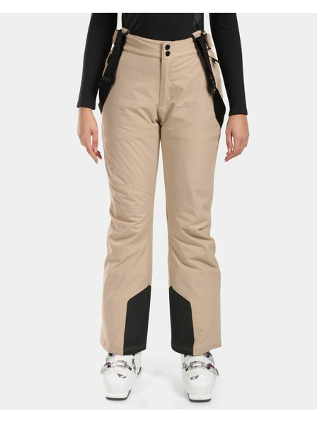 Kilpi Pantaloni de schi Kilpi ELARE-W bej, pentru femei