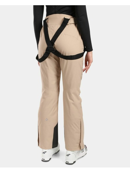 Kilpi Pantaloni de schi Kilpi ELARE-W bej, pentru femei