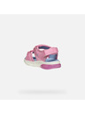 Geox Sandale roz pentru fete Geox Ciberdron