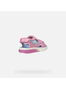 Geox Sandale roz pentru fete Geox Ciberdron