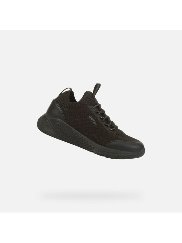 Geox Adidași negri Geox Sprintye pentru băieți