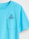 GAP Tricou pentru copii cu buzunar Brannan Unisex GAP