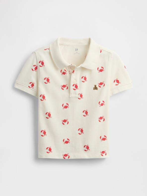 GAP Tricou polo pique pentru copii GAP