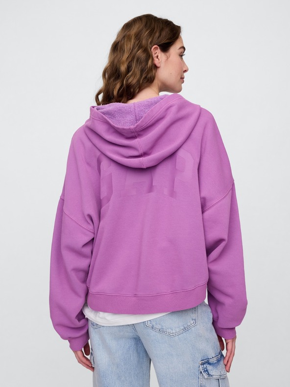 GAP Hanorac crop cu logo GAP