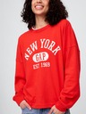 GAP Hanorac oversize cu logo Americana GAP