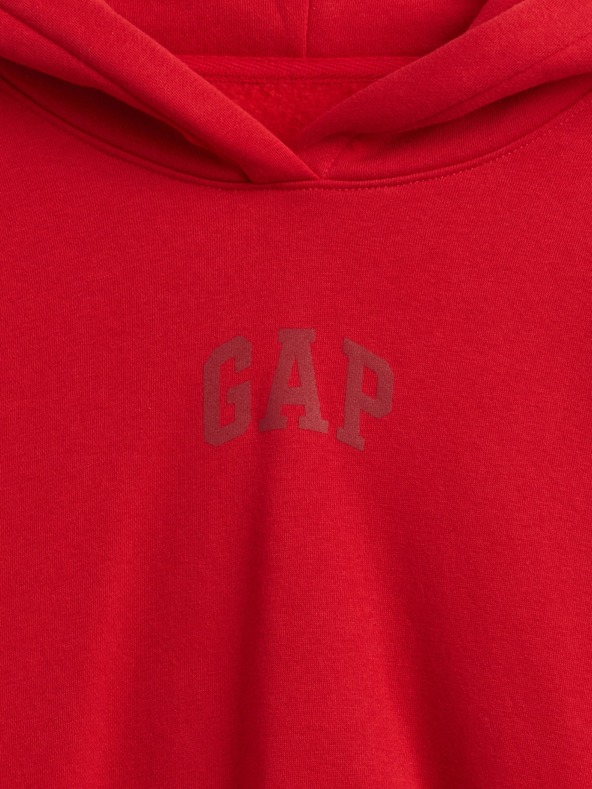 GAP Hanorac cu glugă Logo Cropped Americana GAP