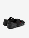Camper Negru Balerini din piele pentru femei Camper Right