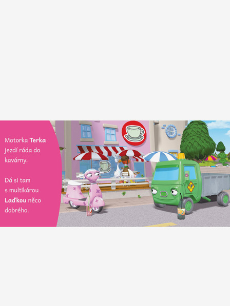 ELLA & MAX MAȘINUȚE CURAJOASE - MOTOCICLETĂ TERKA