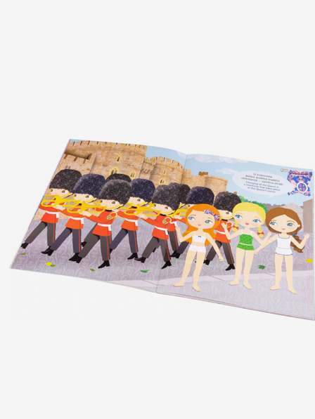 ELLA & MAX Rochie pentru KATE - carte de abțibilduri