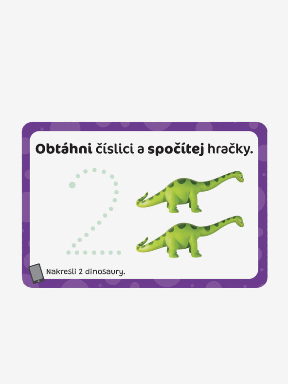 ELLA & MAX Tabletă magică și cărți de zgâriat - Prima numărătoare