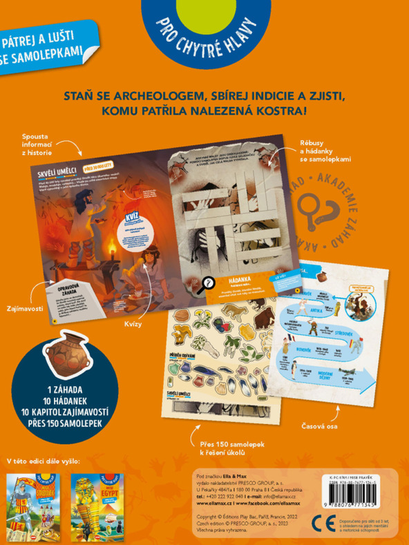 ELLA & MAX MISE RIGHT - Căutare și salvare cu abțibilduri