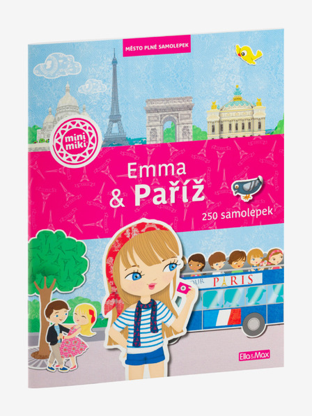 ELLA & MAX EMMA & PARIS - Un oraș plin de abțibilduri