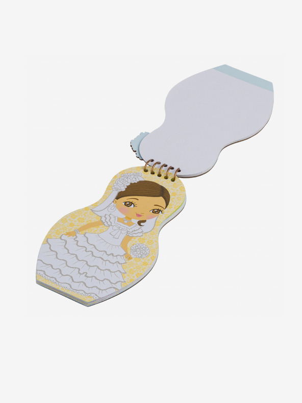 ELLA & MAX Îmbrăcămintea NEVESTĂȚII din întreaga lume - Caiet de colorat