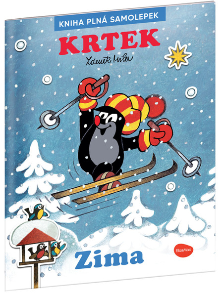 ELLA & MAX CÂRTIȚA și IARNA - Carte cu abțibilduri