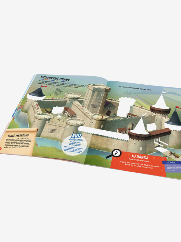 ELLA & MAX MISE MEDIEVAL - Căutare și salvare cu autocolante