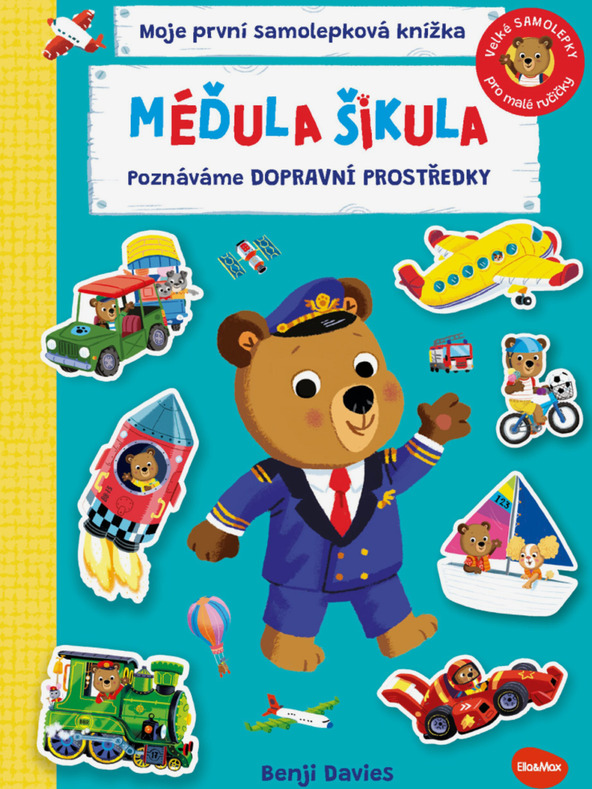 ELLA & MAX MAD SHIKULA: SĂ CUNOAȘTEM TRAFICUL - Carte de abțibilduri