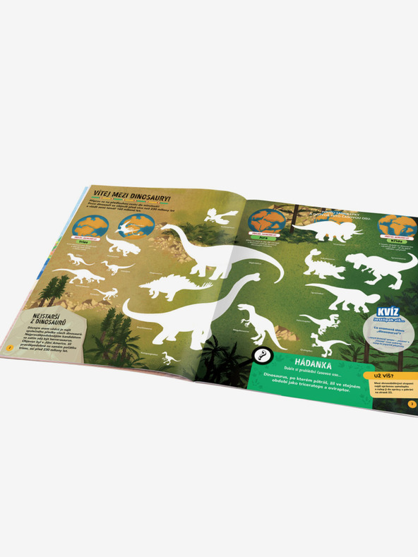 ELLA & MAX MISE DINOSAURI - Căutare și salvare cu abțibilduri