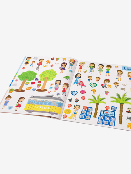 ELLA & MAX ROSA & LISABON - Un oraș plin de abțibilduri