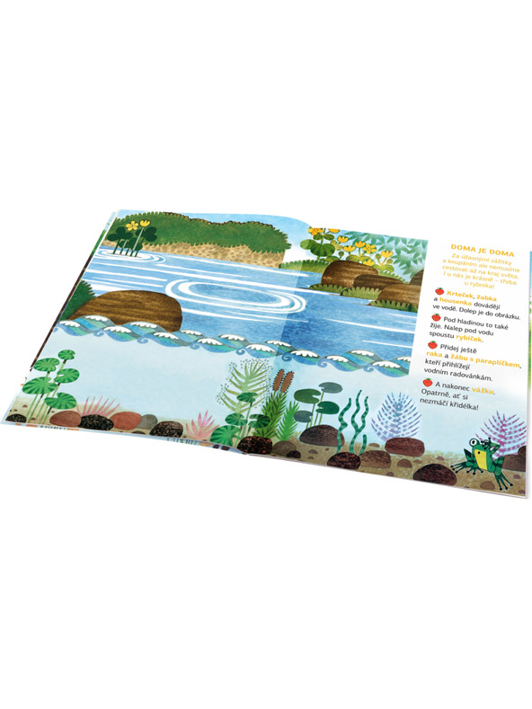 ELLA & MAX CÂRTIȚA și VARA - Carte cu abțibilduri