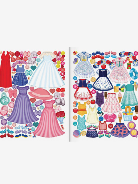 ELLA & MAX Rochii pentru ELIŠKA ─ Carte de autocolante