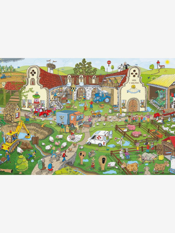 ELLA & MAX Cartea mare FARM pentru micii povestitori