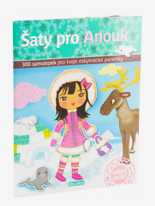 ELLA & MAX Rochie pentru Anouk - carte de abțibilduri