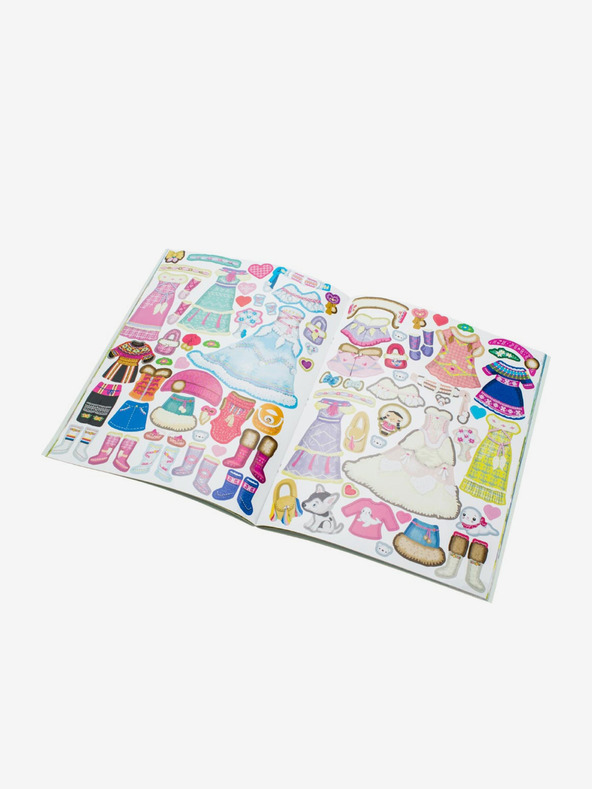 ELLA & MAX Rochie pentru Anouk - carte de abțibilduri