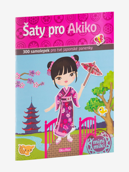 ELLA & MAX Rochie pentru AKIKO - carte de autocolante