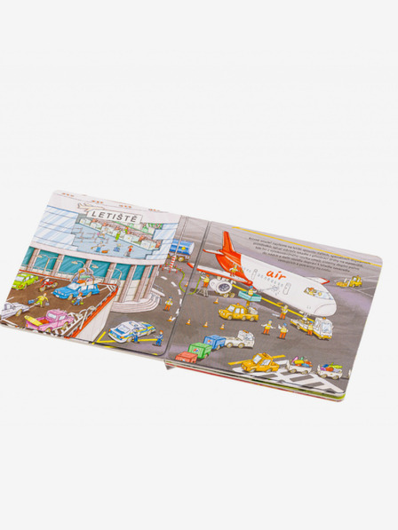 ELLA & MAX TRANSPORT DEASUPRA ȘI DEDESUBTUL PĂMÂNTULUI – Carte pliabilă de mare format