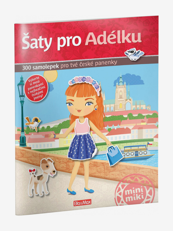 ELLA & MAX Rochii pentru ADÉLKA ─ Carte de autocolante