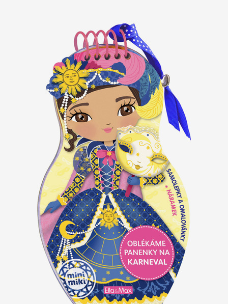 ELLA & MAX Dressing Dolls for Carnival - Carte de colorat
