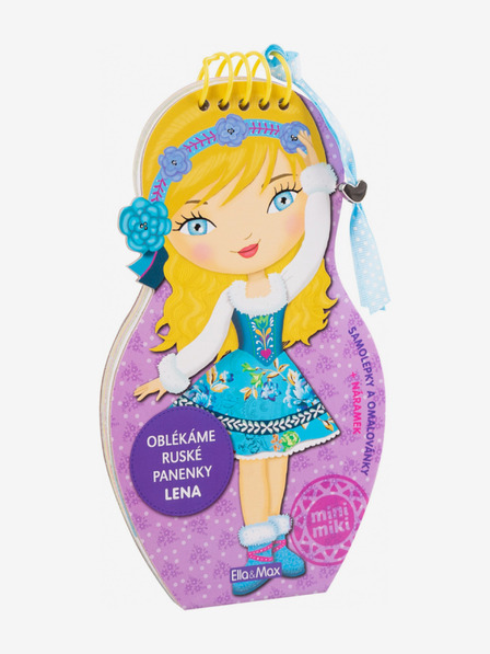 ELLA & MAX Dressing Russian Dolls LENA - carte de colorat