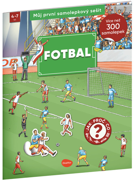 ELLA & MAX Prima mea carte de abțibilduri - FOOTBALL