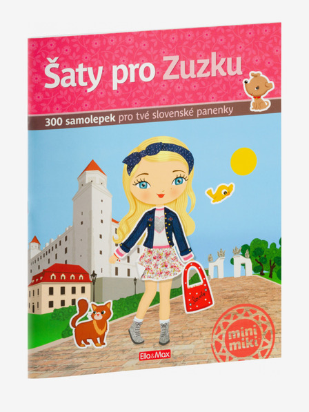 ELLA & MAX Îmbrăcăminte pentru ZUZKA - Carte de abțibilduri