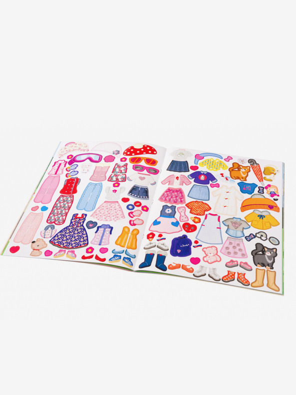 ELLA & MAX Îmbrăcăminte pentru ZUZKA - Carte de abțibilduri