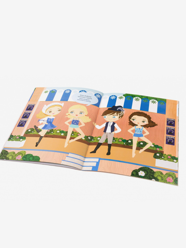 ELLA & MAX Îmbrăcăminte pentru ZUZKA - Carte de abțibilduri