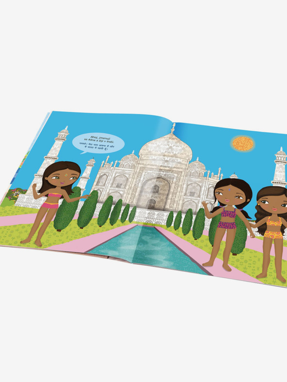 ELLA & MAX Rochie pentru ASHNA - Carte de abțibilduri