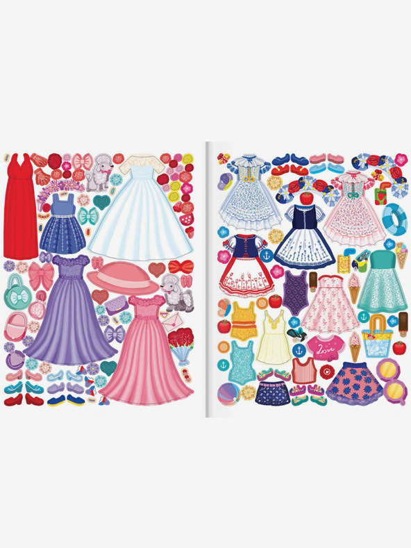 ELLA & MAX Rochii pentru VIKTORKA ─ Carte de autocolante