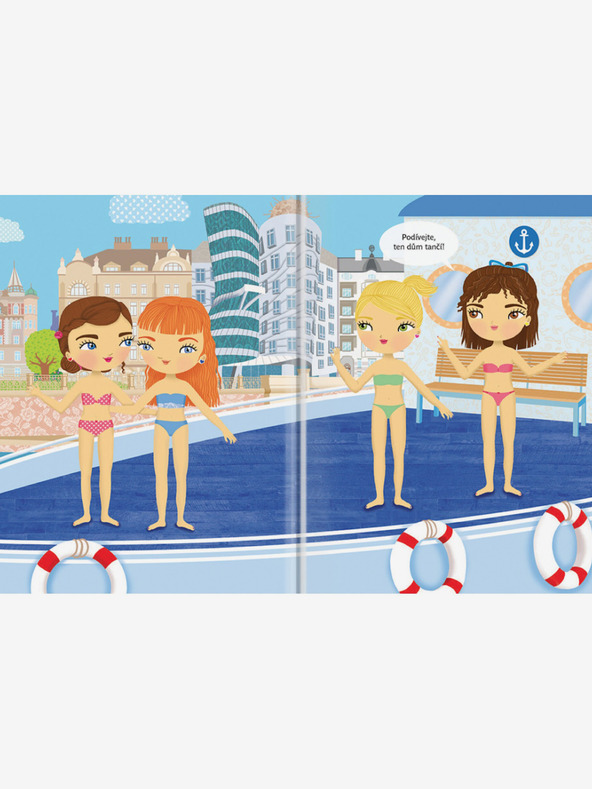 ELLA & MAX Rochii pentru VIKTORKA ─ Carte de autocolante