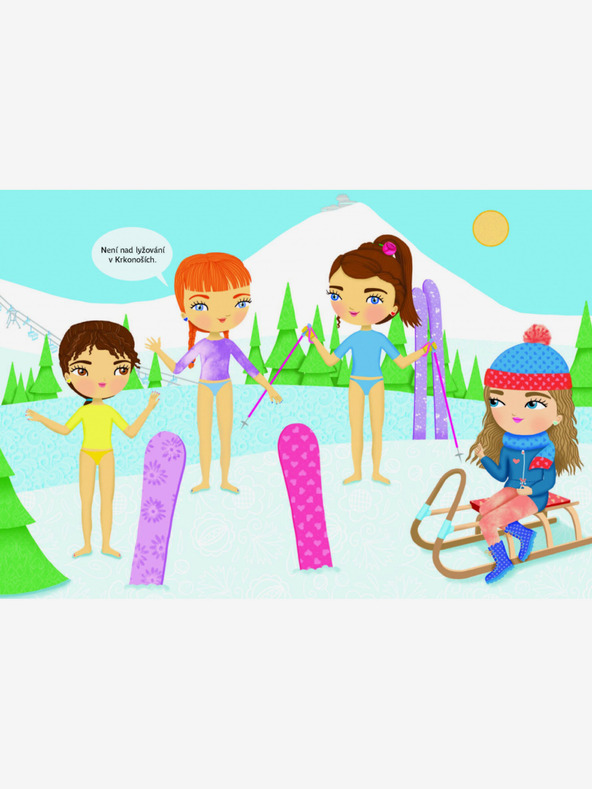 ELLA & MAX Rochii pentru VIKTORKA ─ Carte de autocolante