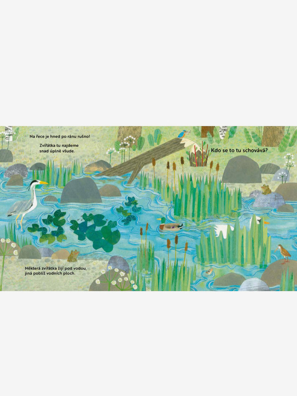 ELLA & MAX Cine se ascunde aici? Lângă râu - O carte cu ferestre care se deschid