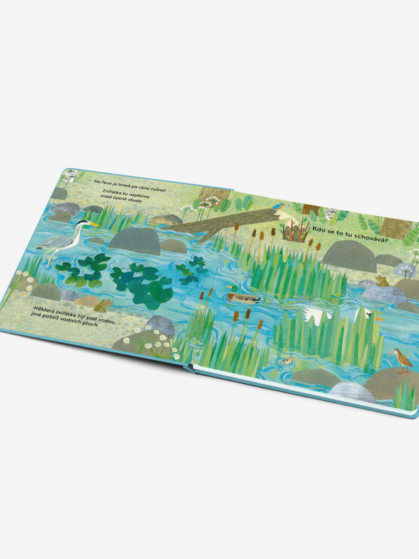 ELLA & MAX Cine se ascunde aici? Lângă râu - O carte cu ferestre care se deschid