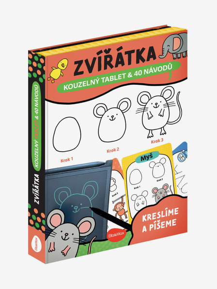 ELLA & MAX Tabletă magică & 40 de instrucțiuni - ANIMALE