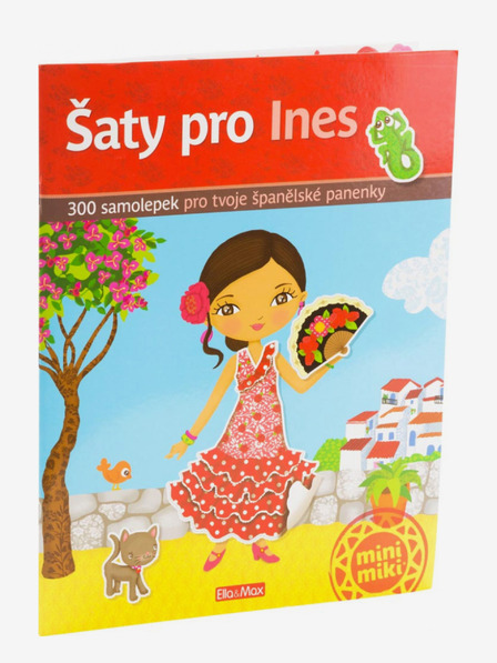 ELLA & MAX Rochie pentru Ines - carte cu autocolante