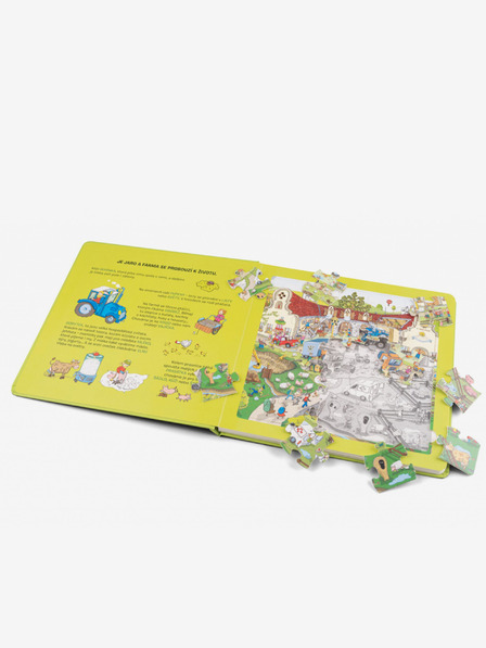 ELLA & MAX FARMA - Puzzle-uri, cărți de colorat, quiz-uri