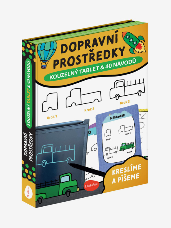 ELLA & MAX Tabletă magică & 40 de instrucțiuni - TRANSPORTURI