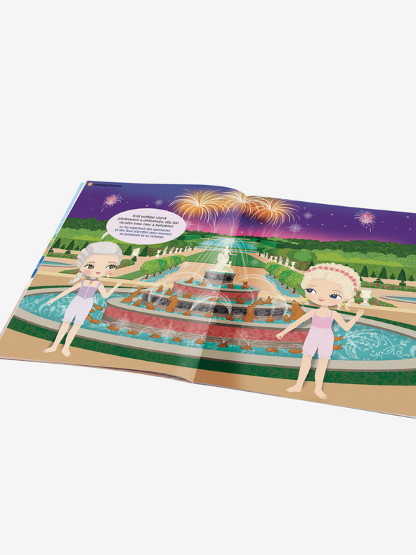 ELLA & MAX Rochie pentru prințesa EMMY - Carte cu autocolante