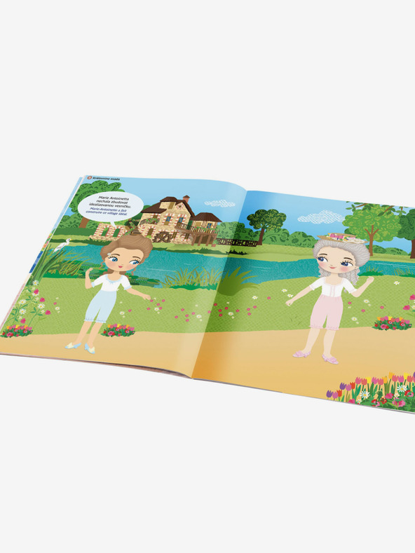 ELLA & MAX Rochie pentru prințesa EMMY - Carte cu autocolante